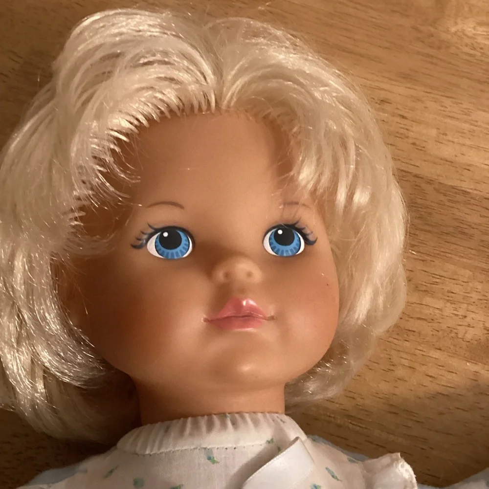 Vintage talking baby